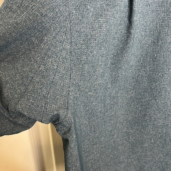 Duluth Trading Co Men's‎ Brezeshooter Blue Performance Vented Shirt Size Medium - Picture 5 of 5